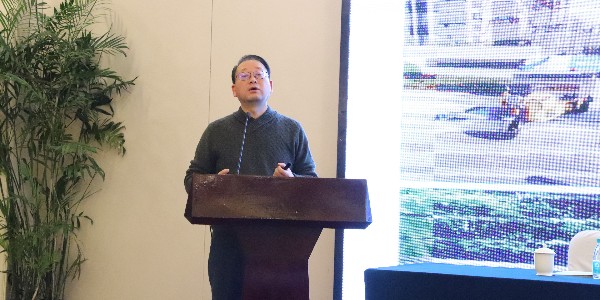 南京嘉得力受邀參加建鄴物協(xié)2023年終會議，董事長顧衛(wèi)東發(fā)表主題演講