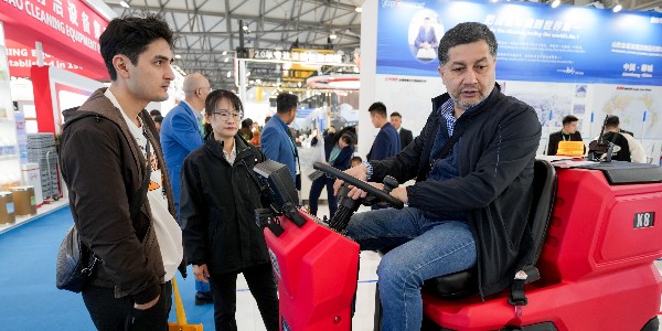 格蘭高閃耀上海CCE！全球客商共話智能清潔新未來