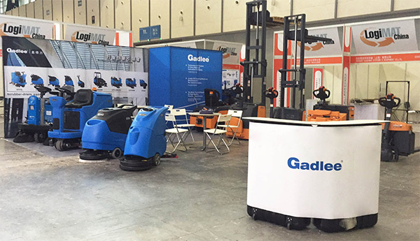 南京嘉得力亮相2017中國（南京）國際物料配送搬運(yùn)及物流信息化展覽會